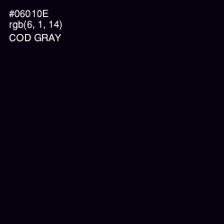 #06010E - Cod Gray Color Image